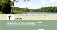 Desktop Screenshot of graylagcabins.com